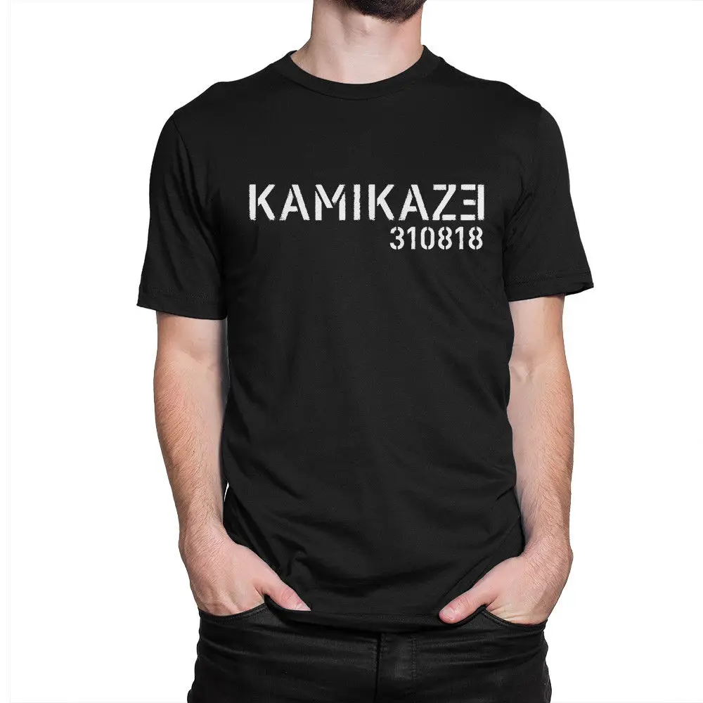 Футболка Kamikaze Eminem футболка в стиле хип хоп мужская и женская Повседневная с