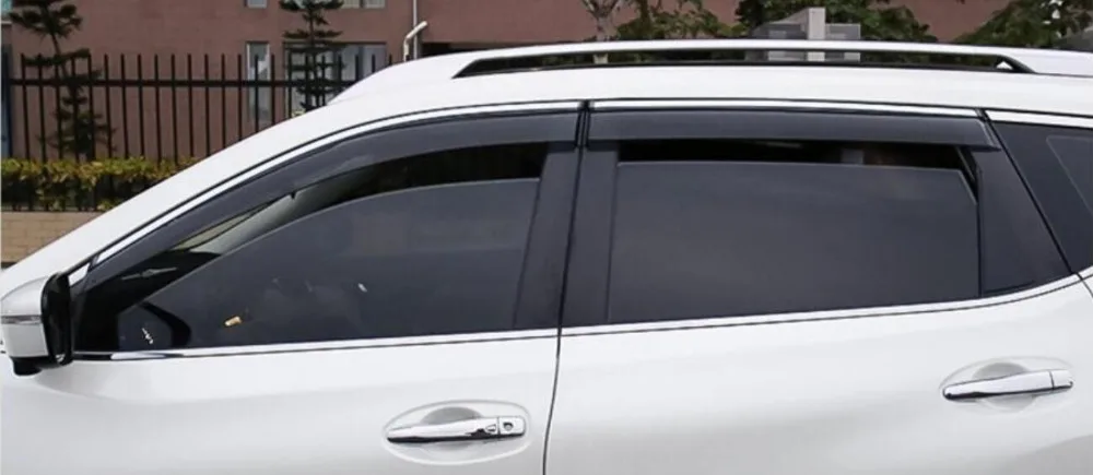 Для Nissan X-trail T32 оконный козырек вентиляционные шторы Защита от солнца и дождя навесы авто аксессуары