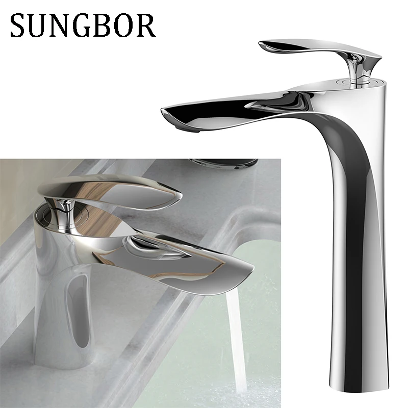 

Black Basin Faucets Oil Rubbed Bronze Brass Crane Bathroom Faucet Single Handle Cold Hot Bath Sink Basin Water Mixer Taps 7810H