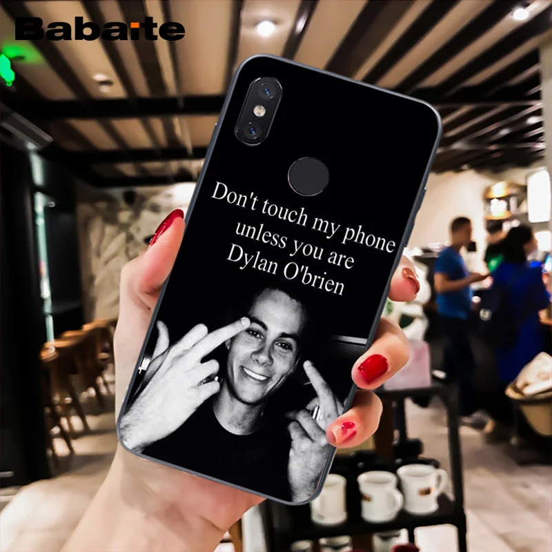 Чехол для телефона Babaite Teen Wolf Dylan O'Brien Stilinski 24 Xiaomi MiA1 A2 lite F1 Redmi8 4X 5Plus S2 Note7 8Pro 5A