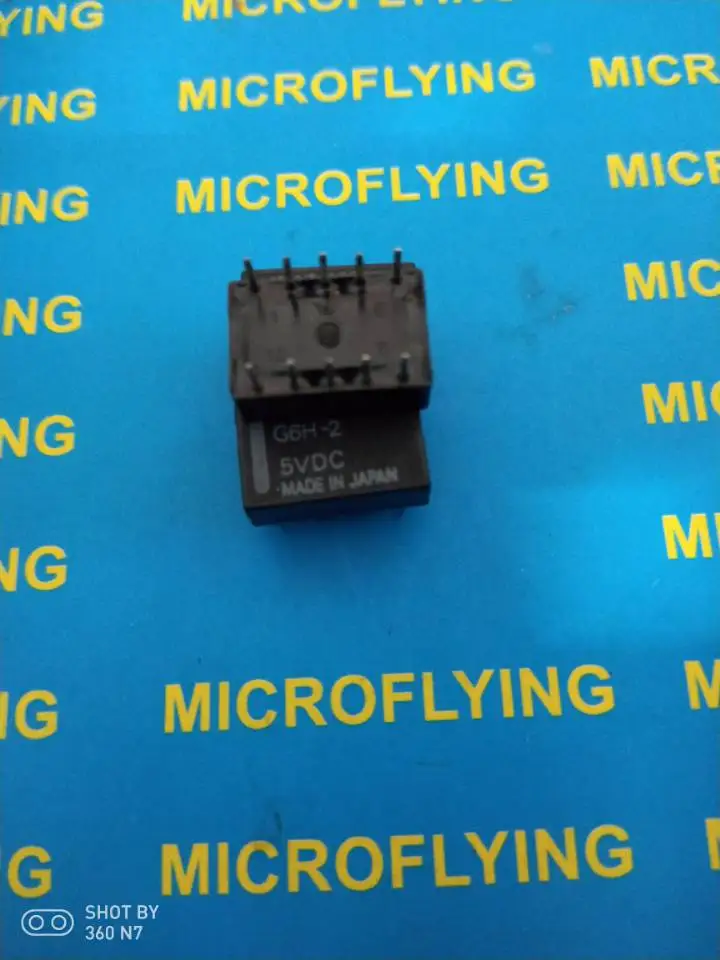 

5pcs G6H-2-5VDC Two Open Closed 1A 10PIN DC5V