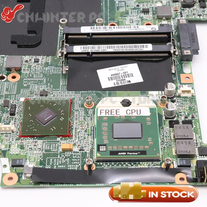 NOKOTION 459567-001 450800-001 466037-001 для ноутбука HP Pavilion DV9000 DV9500 DV9700 материнская плата S1 MCP67M-A2