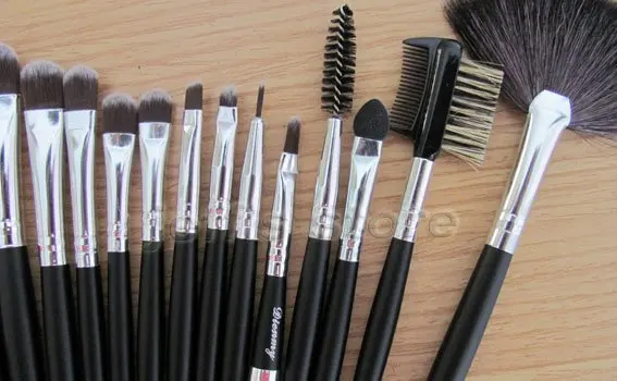 18 шт Профессиональная Косметика набор кистей для макияжа красота макияж кисти с