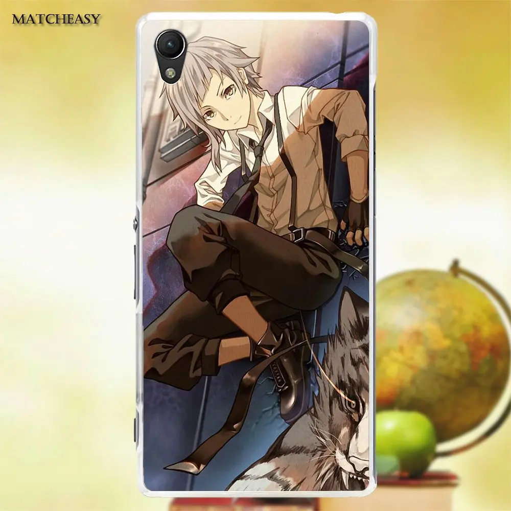 Oedmeb японское аниме Bungou бродячие собаки из ТПУ оптовая продажа для Sony Xperia Z Z1 Z2 Z3 Z4 Z5