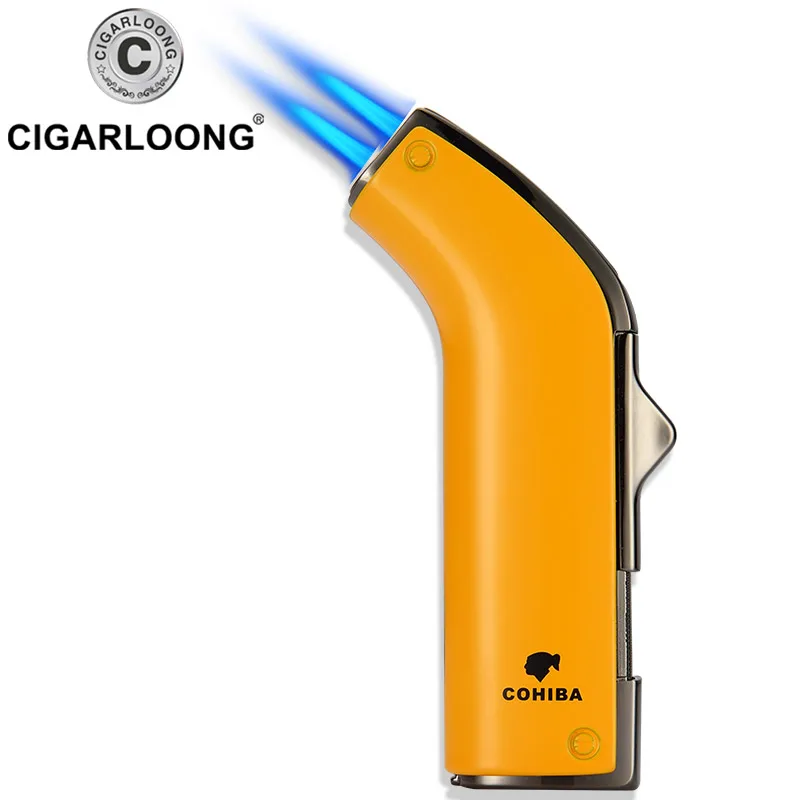 Высококачественная металлическая ветрозащитная Зажигалка COHIBA набор фрез резак