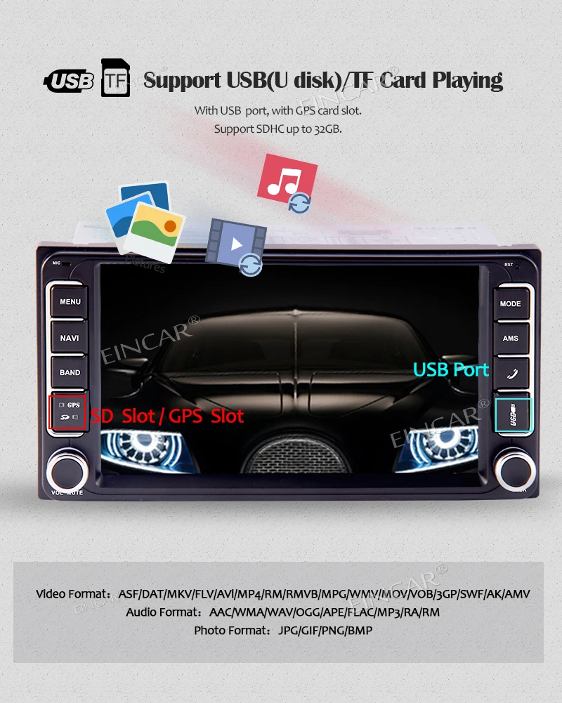 for Toyota- 7 Inch Capacitive Touch Screen GPS Car Radio with Bluetooth FM AM Receiver Phone Mirroring Steering Wheel | Автомобили и