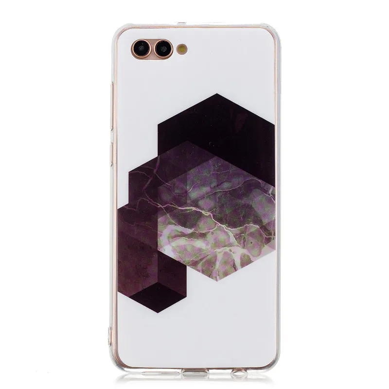 Fashion Silicone Marble Stone Case For Huawei Nova 2s 6gb 64gb Android SmartPhone Back Cover 2 s |