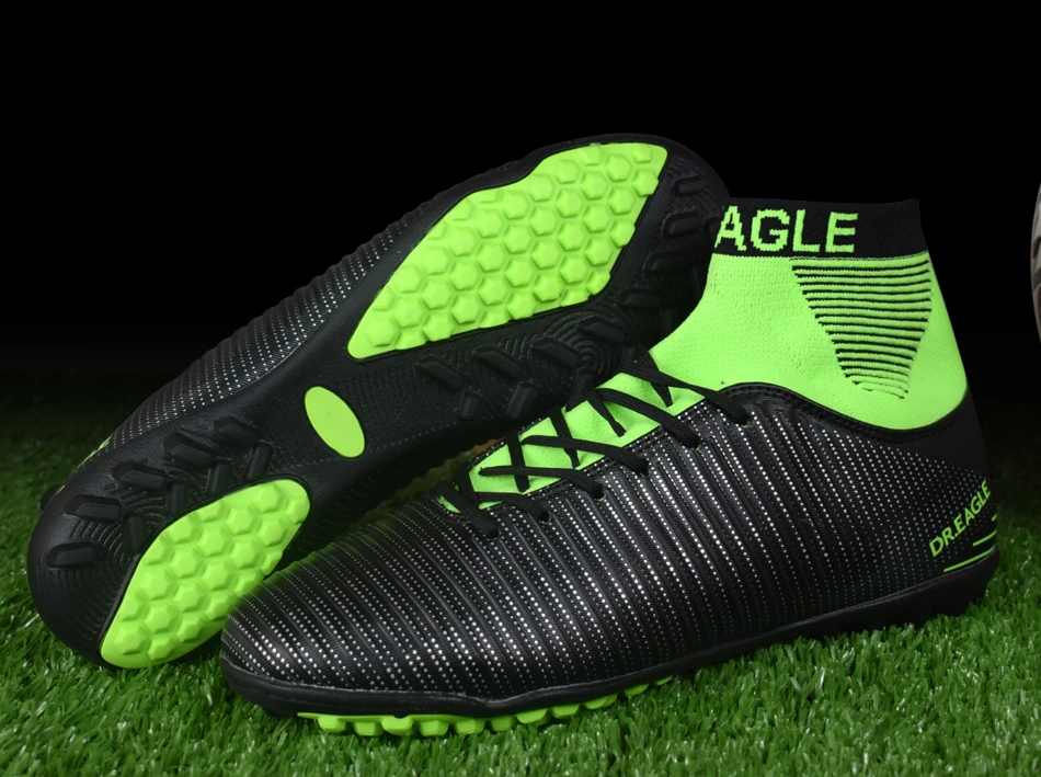 DR. EAGLE Turf/TF футбольные бутсы с высоким голеностопом, футбольные бутсы, футбольные бутсы
