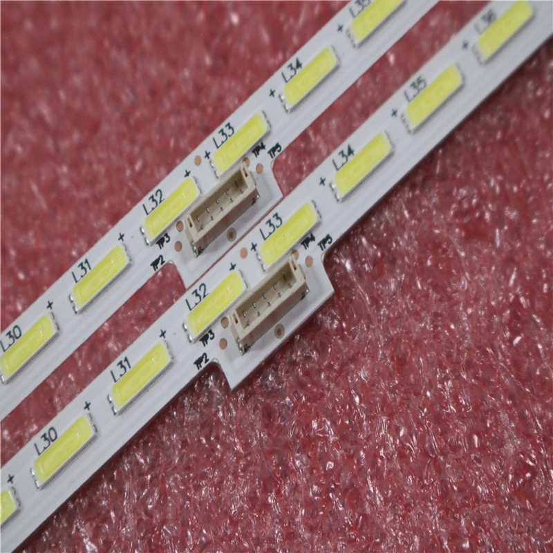 

New Kit 2 PCS 64LED 596mm LED strip for Sony Sharp XBR-55X850C KD-55X8500C 75.P3C08G001 15A09N SYV5541 YLS_HAN55_7020_REV2 HRN55