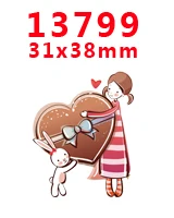 13799 30 шт мультфильм персонаж плоское украшение из смолы PR 13789 - Цвет: 13799