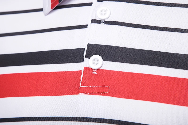 Летняя Новинка 2020 Мужская рубашка поло мужская полосатая дизайнерская деловая