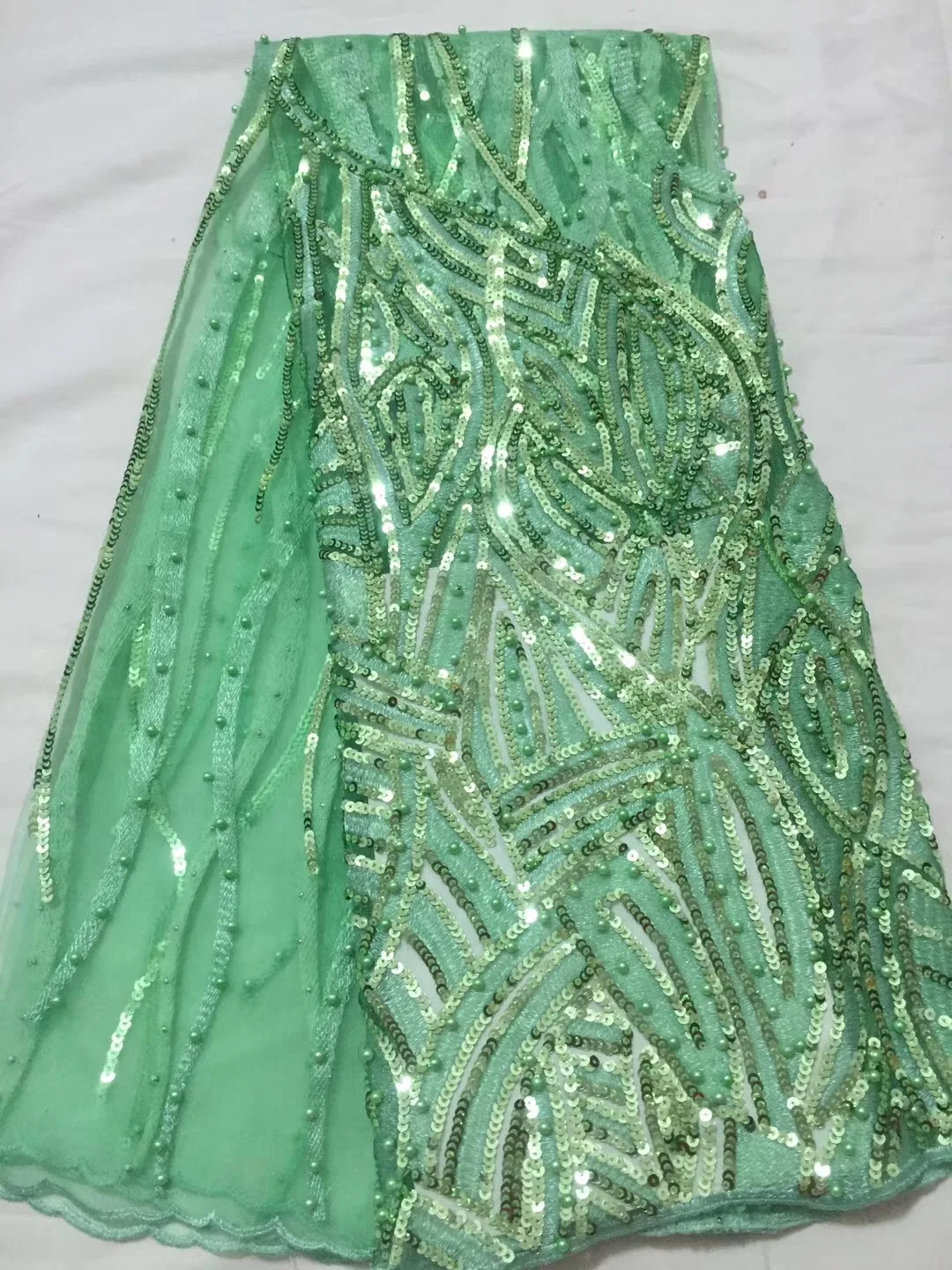 African Lace Fabric 2018 High Quality Swiss Cotton Asoebi african latest Royal Blue Fabrics For Wedding | Дом и сад