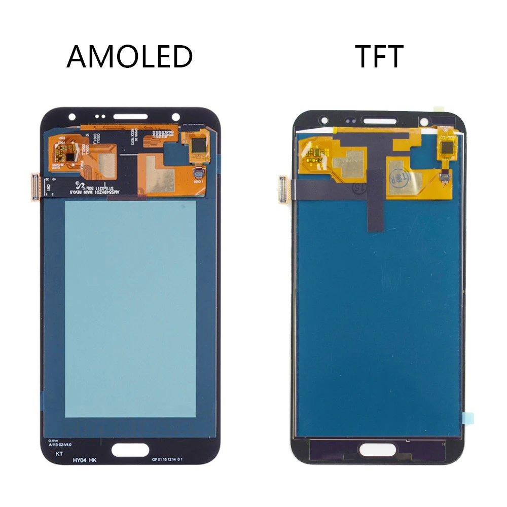Оригинальный экран Super AMOLED 5 дюйма для SAMSUNG Galaxy J7 2015 J700 J700F J700M J700H ЖК-дисплей
