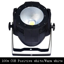 100W White and warm Светодиодный светильник par s rgbw 2x100 Вт сценическое освещение COB оборудование светодиодный светильник для сцены - Цвет: 100W White and warm