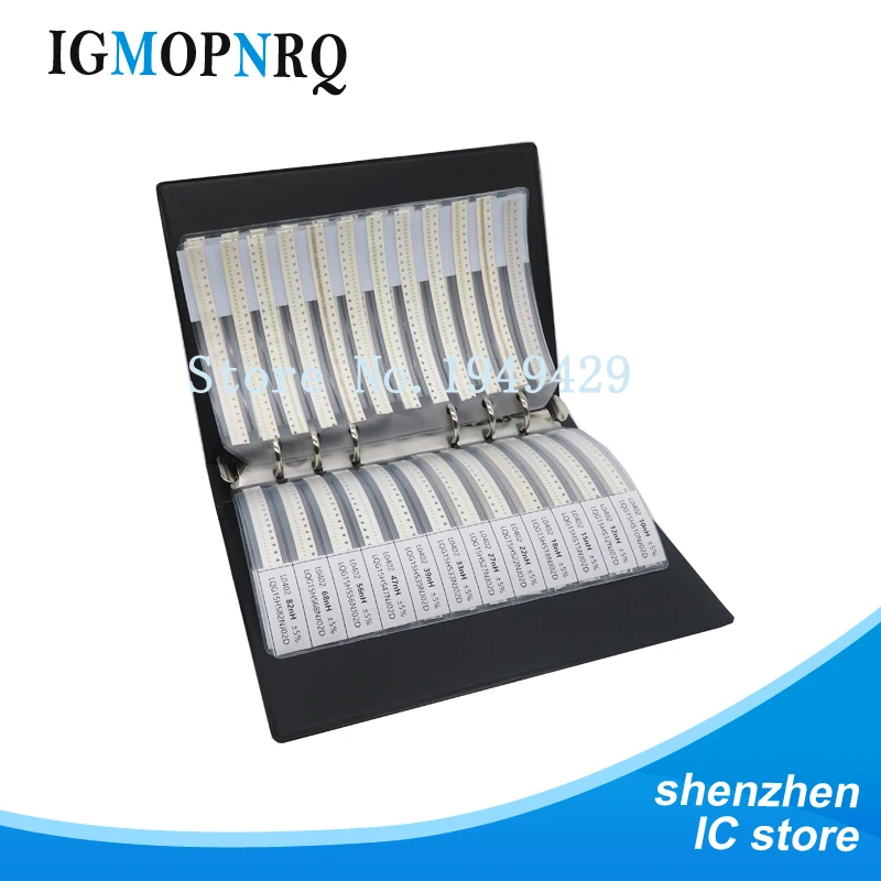 1 book 0201 0402 0603 0805 SMD chip capacitor combination kit 0.5 ~ 10 uf pF sample all sales | Электронные компоненты и
