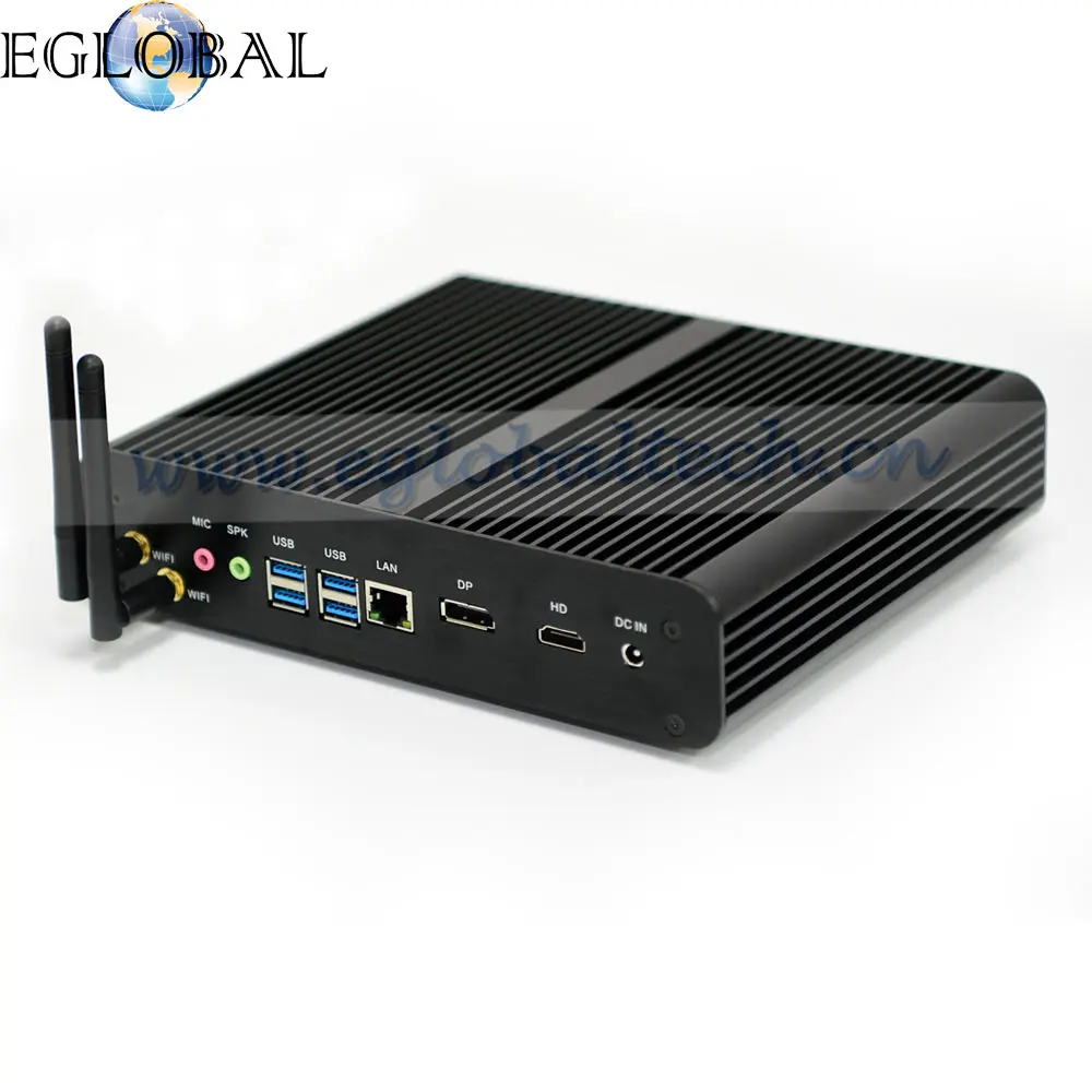 Мини-компьютер Eglobal 1 * DP + HDMI Intel Core i7 6500U 6600U без вентилятора | Компьютеры и офис