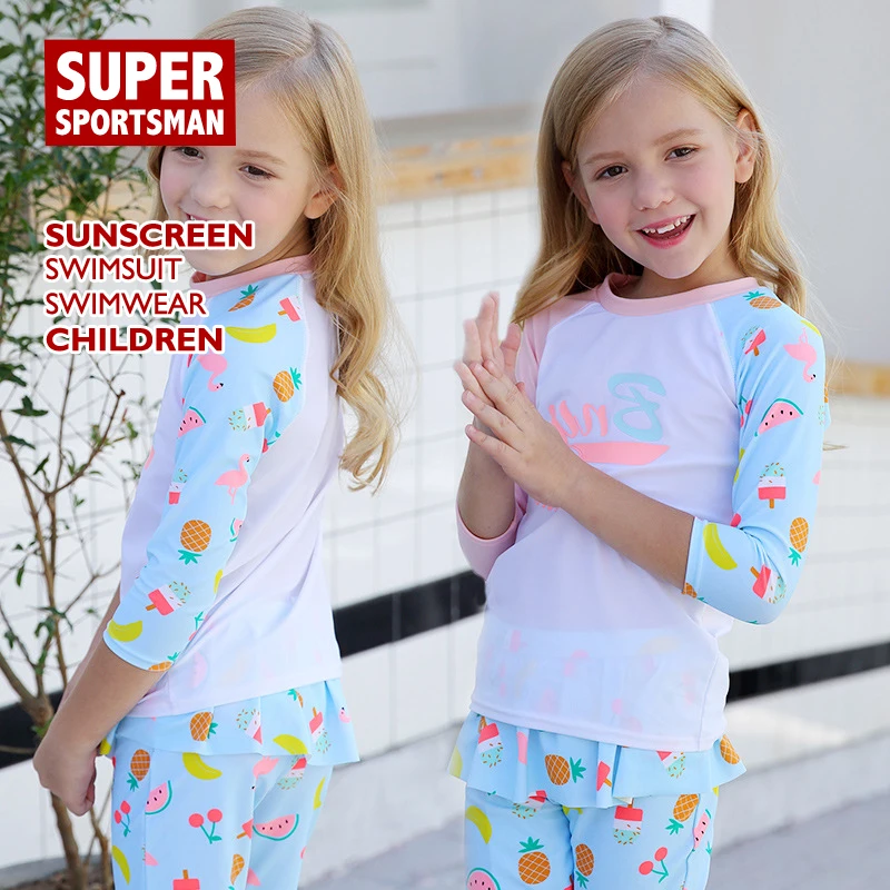 С изображением мультипликационных персонажей для детей купальники фламинго