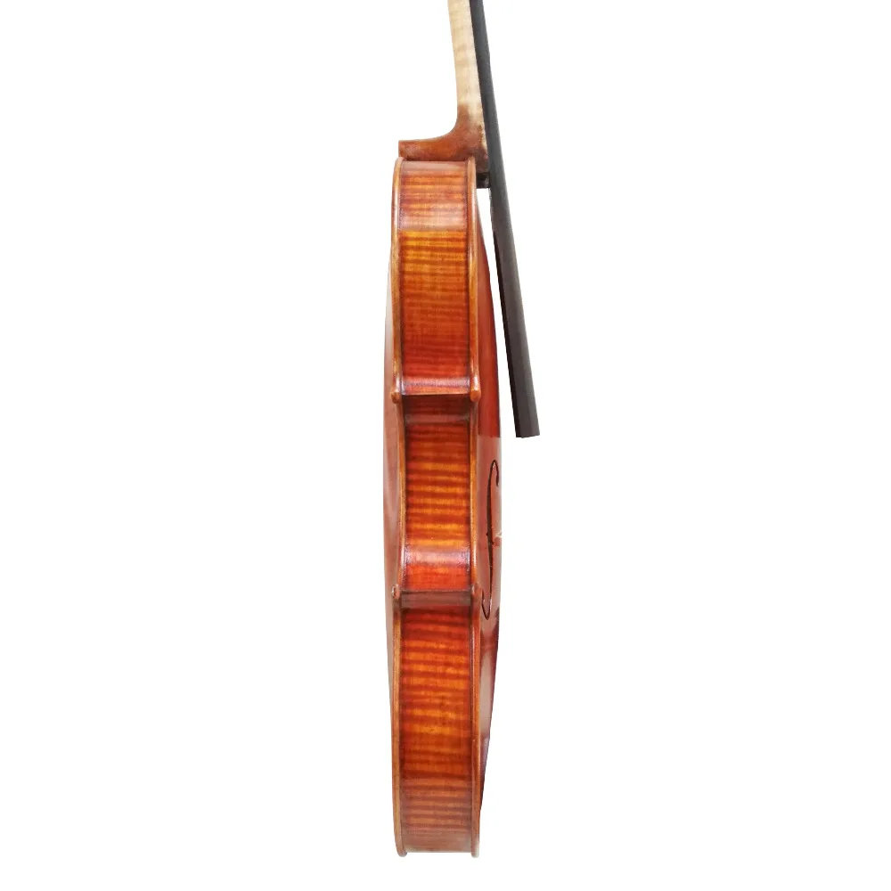 Бесплатная доставка копия Guiseppe Guarneri del Gesu II 1743 FPVN04 масляный лак скрипка с пенным