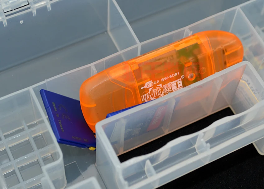 Жесткий пластиковый Чехол для батарей 15 см/Органайзер/держатель/контейнер