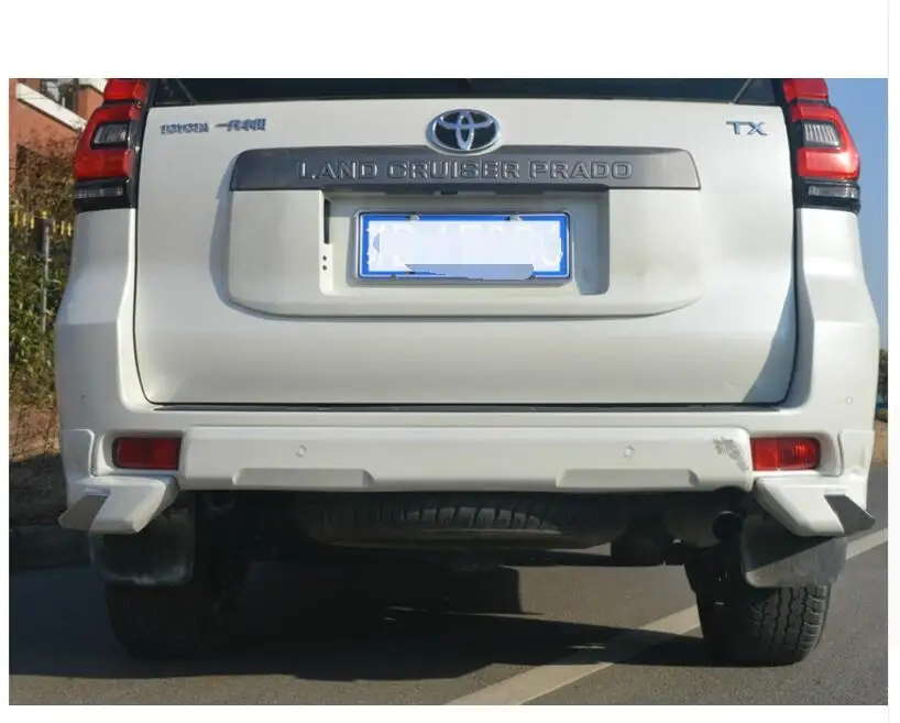 Автомобильные аксессуары для Toyota Cruiser Prado FJ150 FJ 150 2018 ABS пластиковом черном/белом