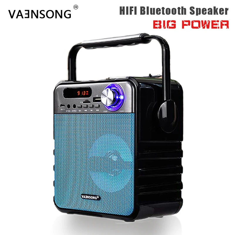 Премиум Ручной Портативный беспроводной Bluetooth динамик превосходный бас и звук