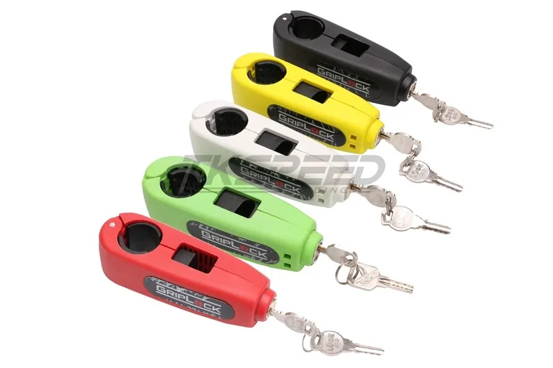 Newest CROC-LOCK MOTORCYCLE SCOOTER HANDLEBAR THROTTLE GRIP LOCK SECURITY LOCK,motorcycle accessories,Fits Most Scooter