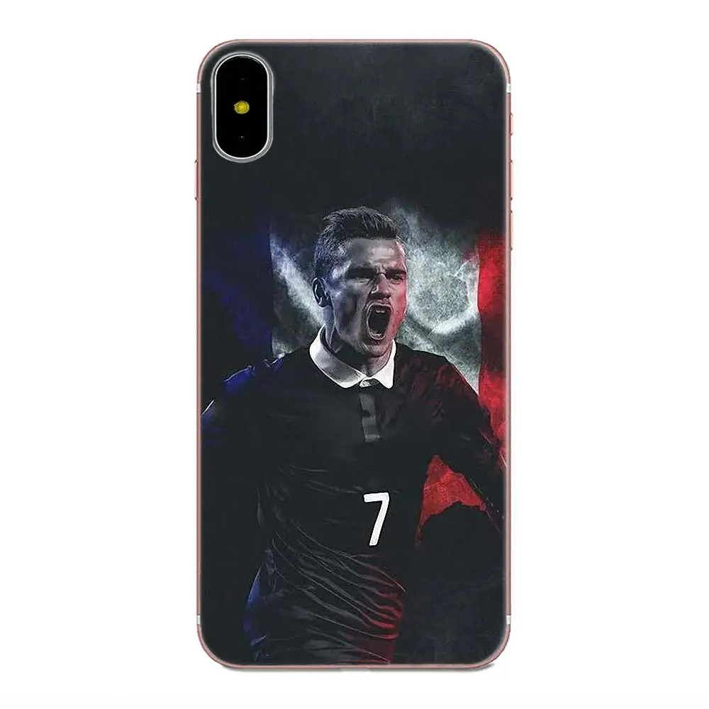 Классный чехол накладка из термополиуретана Antoine Griezmann для Galaxy Alpha Core Note 2 3 4 S2 A10 A20
