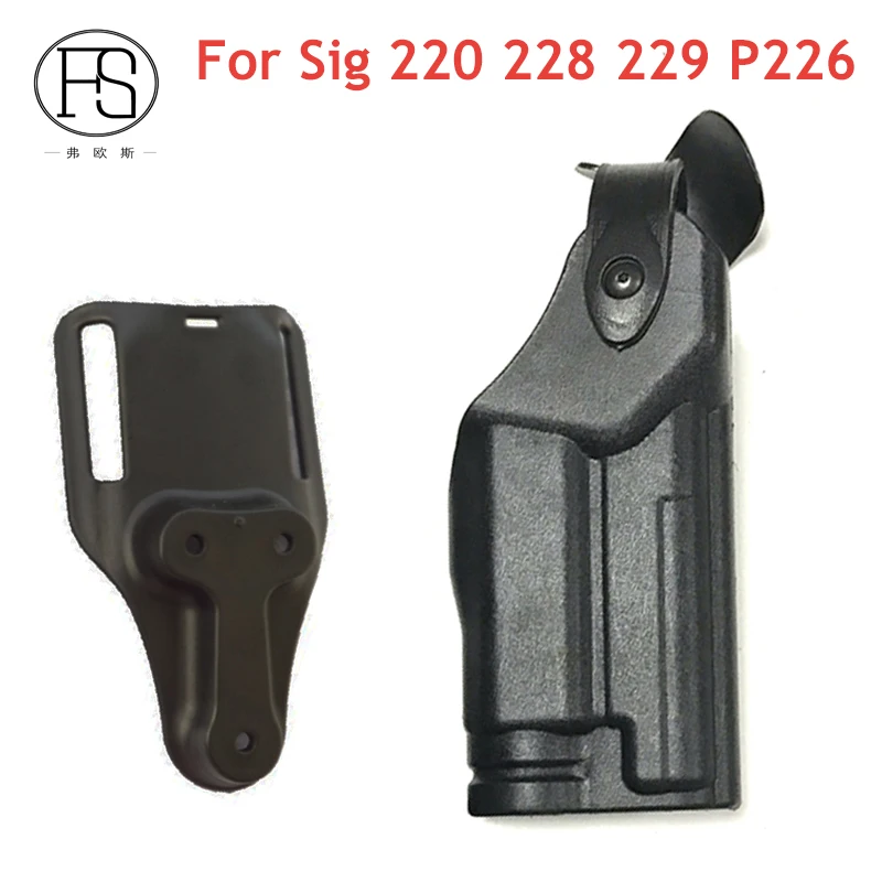 Pistol Holster With Light Bearing Belt For SIG 220 228 229 P226 Hunting Gun Airsoft Waist | Спорт и развлечения