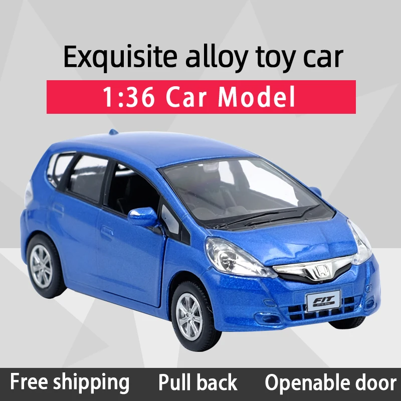Новое поступление RMZ CITY 1:36 Honda JAZZ подходящая модель автомобиля из сплава