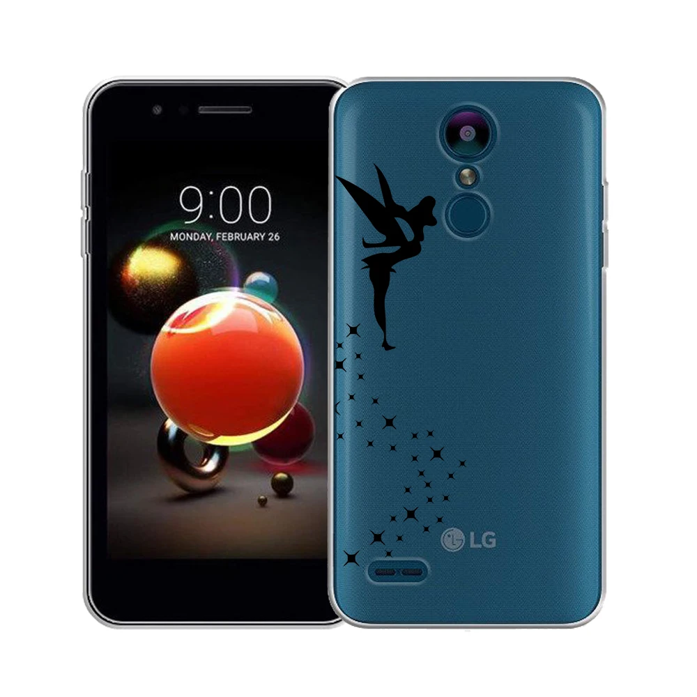 Чехол для телефона LG K8 2018 K82018 с изображением бабочки Тинкера колокольчика оленя |