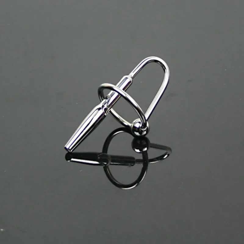 Анальная пробка из нержавеющей стали сексуальные игрушки длина 67 мм 2 размера