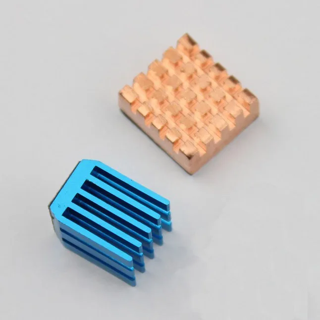 2 шт./компл. алюминиевый медный адгезивный радиатор охлаждающий комплект для