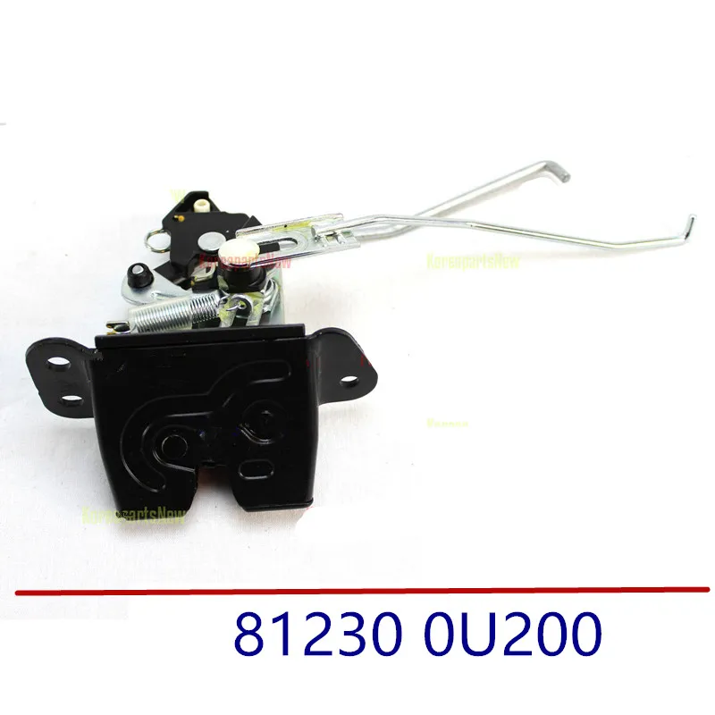 Genuine Rear Suitcase Lock Assembly Tail Gate Latch for hyundai Accent Solaris 2011-2017 812300U200 81230 0U200 | Автомобили и