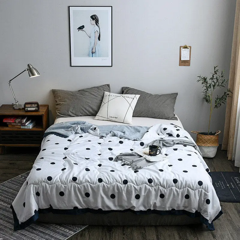 Модное роскошное покрывало с красочным принтом летнее стеганое одеяло