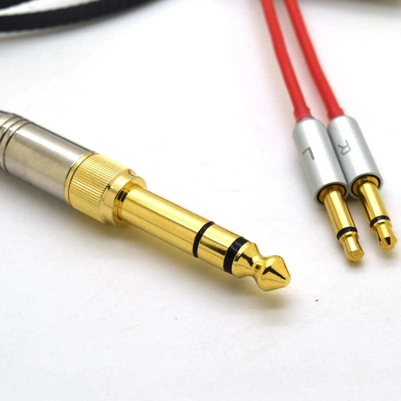 Сменный кабель для Hifiman HE400S HE 400I HE560 350 HE1000 V2 наушников 3 5 мм папа 6 35 до 2 мужской