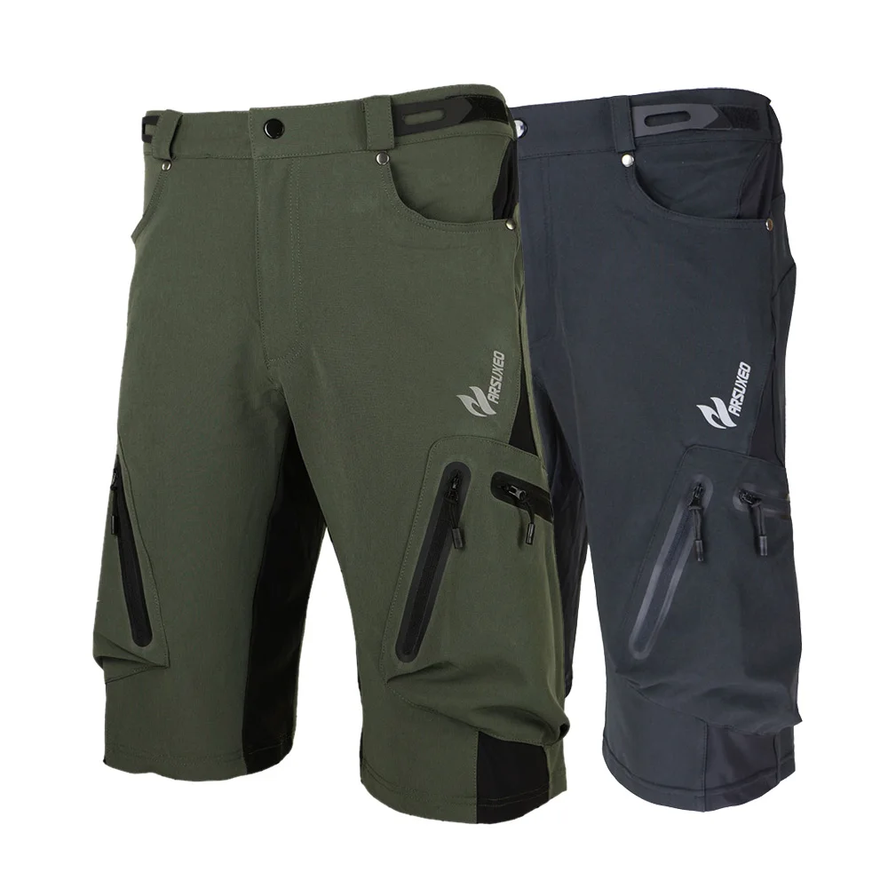 Motorcycle Baggy Shorts Cycling Bicycle MTB Bike Breathable Loose Fit Outdoor Running Cloth with Pockets | Автомобили и мотоциклы