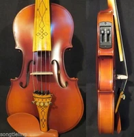 brown color new model 5 strings 44 electric violin acoustic violin 9452