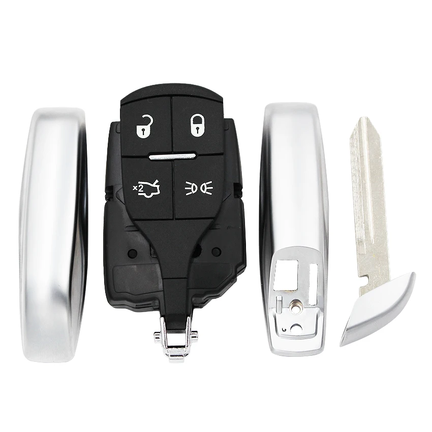 Keyecu 4 кнопочный пульт дистанционного управления умный Автомобильный ключ корпус