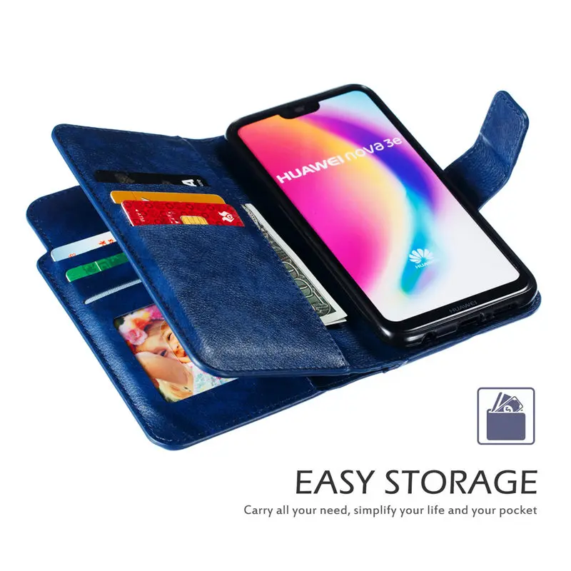 Откидной Чехол для huawei P30 P20 P10 P9 P8 lite mate 20 10 Y9 Y6 Y7, кожаный чехол-бумажник с кармашком для карт 9 для iPhone XS Max X XR 7 8 6