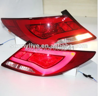 Задний светодиодный фонарь для Hyundai Verna Solaris 2010 13 лет YZ|led tail lamp|tail lamphyundai led |