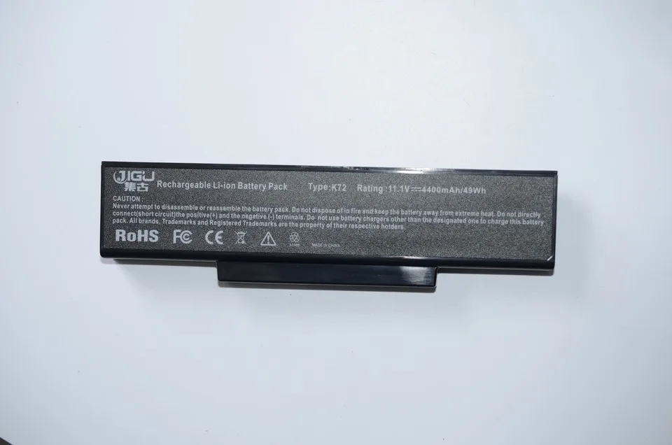 JIGU Аккумулятор для ноутбука ASUS A32-K72 A32-N71 K72K N73SD X77JV N71YI A72JR K73SV N71JA K72F K72K N71J K73S K73J K72S K72P K72Y