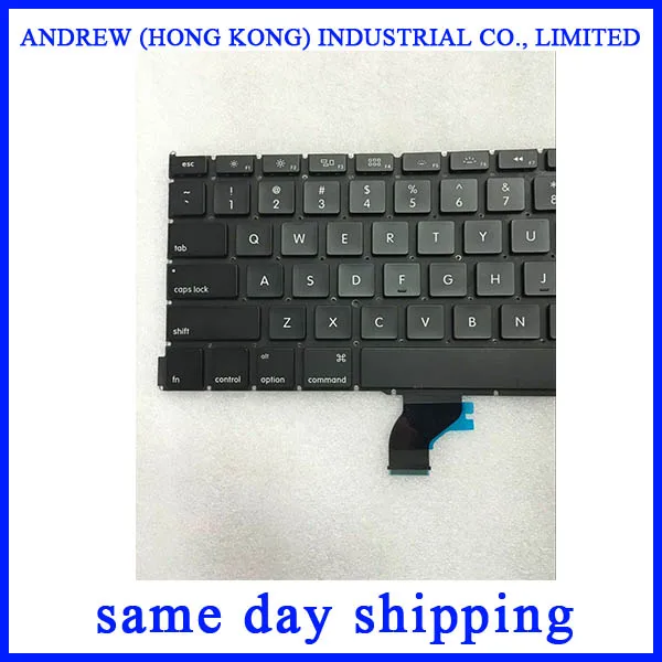 Совершенно новая клавиатура A1502 US для Macbook Pro Retina 13 &quotA1502 стандарт США 2013 2014 2015 EMC2678