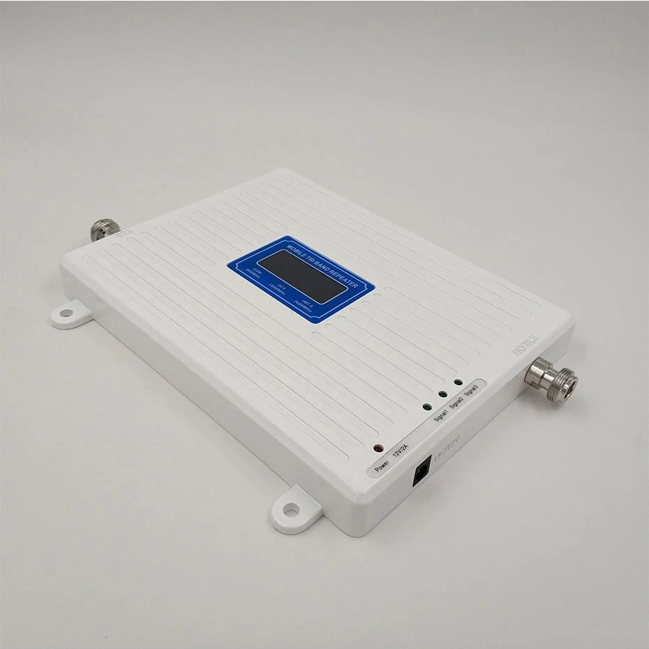 

Voice+2G 3G 4G Data Tri Band Signal Repeater GSM 900 DCS 1800 FDD LTE 2600 cellular Signal Booster Mobile Amplifier with LCD