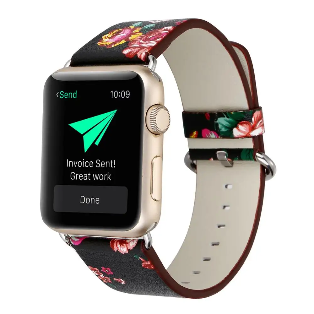 Кожаная Петля от производителя для часов 4 3 2 1 ремешок Apple watch Band 38 мм 42 40 44