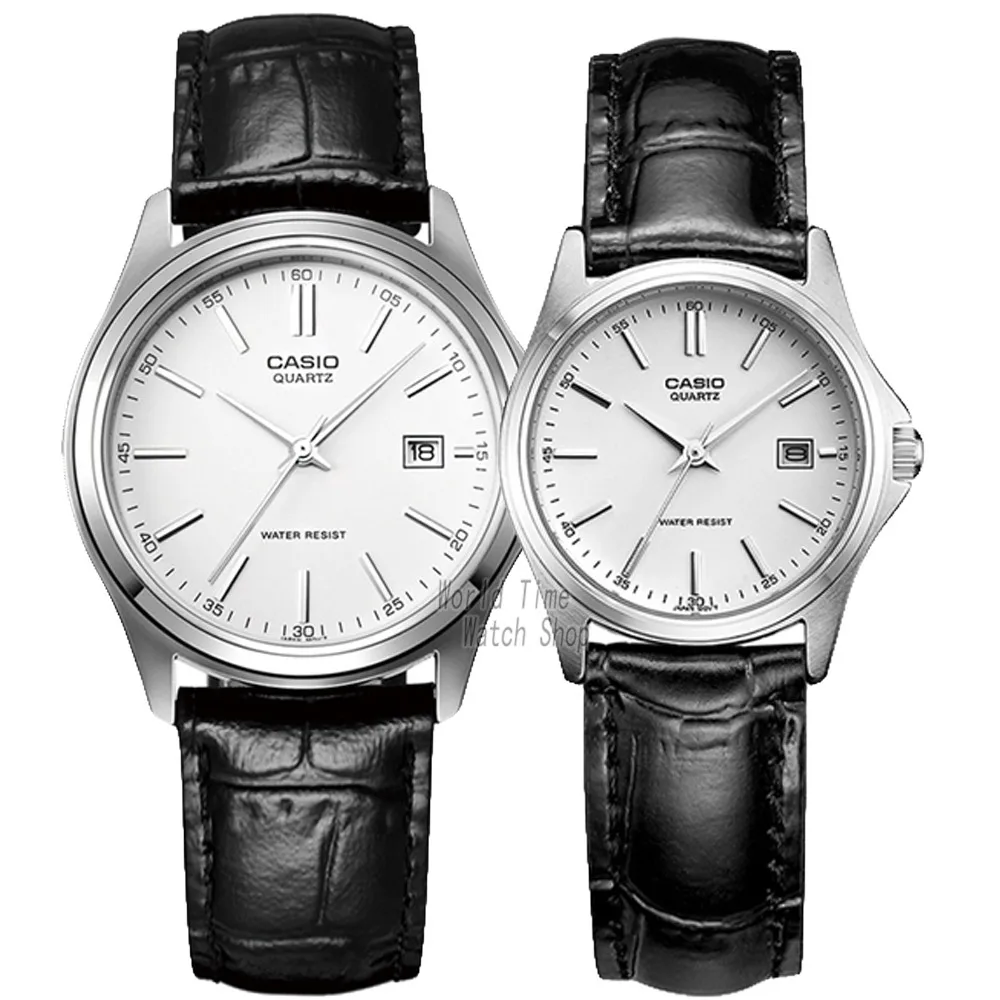 Мужские часы Casio Мужские часы Set Top Brand Роскошные женские часы Кварцевые наручные часы Спортивные мужские часы Водонепроницаемые женские часы Luminous Pair Design Model relogio feminino masculino reloj hombre - Цвет: 1183E7A-1183E7A