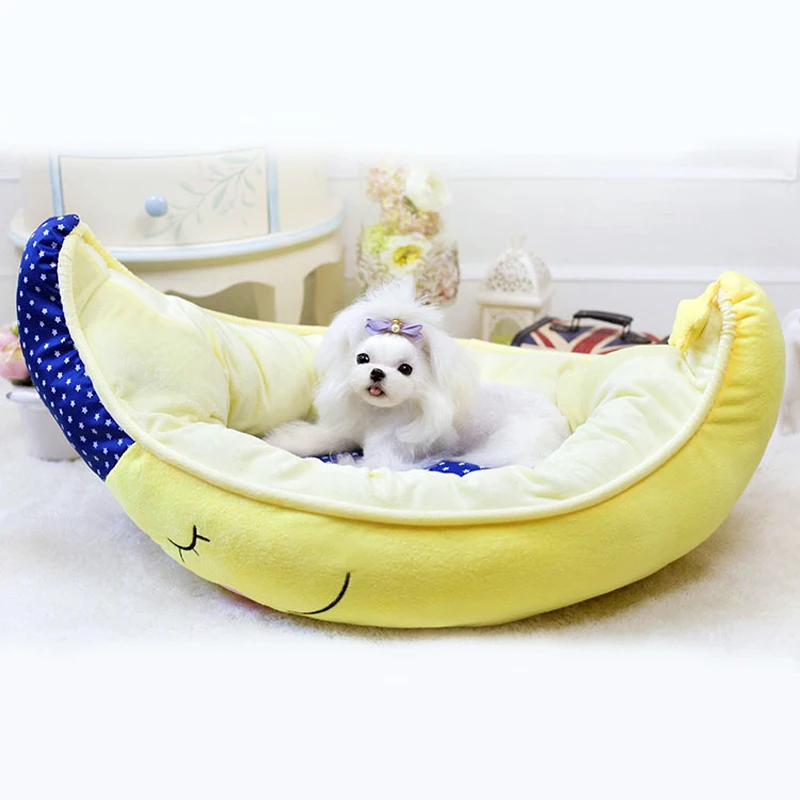 Новое поступление двухцелевые милые луноходные кровати для маленьких собак
