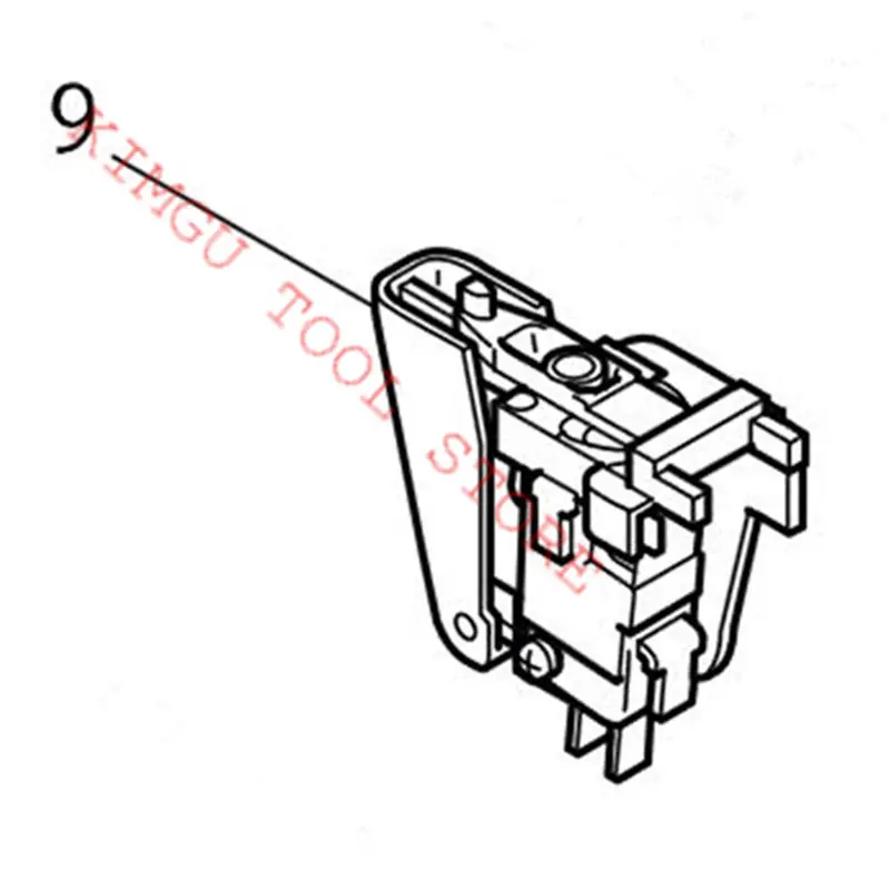 Подлинный переключатель для Makita 650536 5 BFT020F BFT021F BFT022F BFT040F BFT042F BFT043F BFT044F BFT080F BFT044FZ