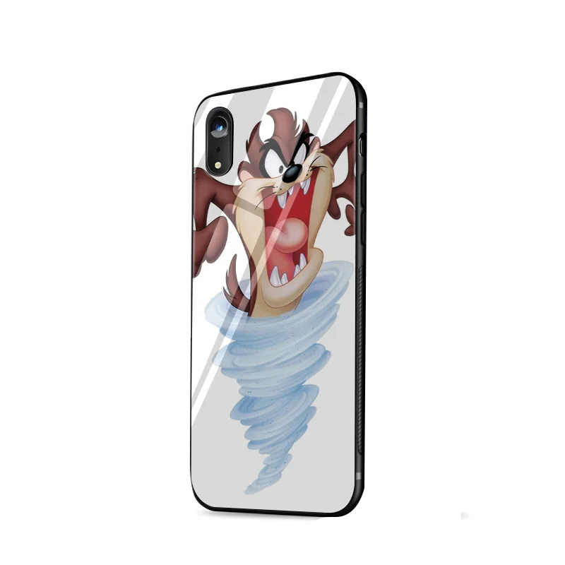 Tasmanian Devil Taz Ca11 Pro Max для iPhone 5 5S 11 6 6s 7 8 Plus XR X XS защитное стекло | Мобильные телефоны и