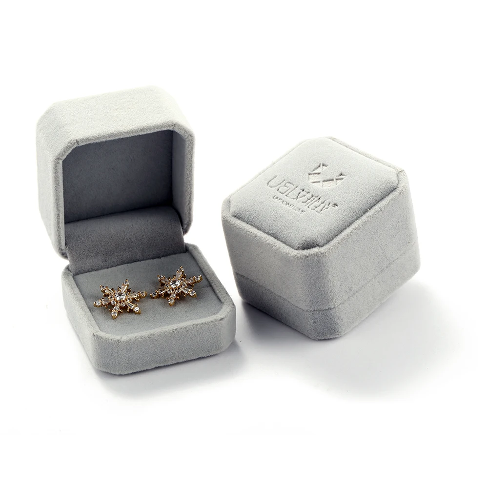 Снежинка серьги с полным AAA + фианит циркон золотого цвета металла высокое