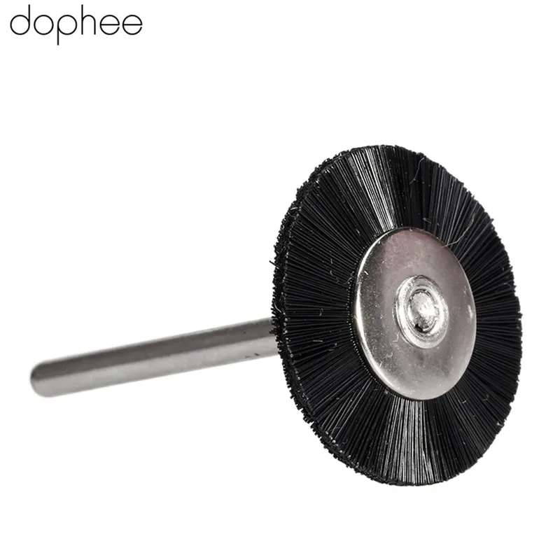 Dophee 25 шт. Аксессуары Dremel плоские нейлоновые щетинки щетка для полировки